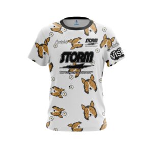 Storm Sarah Wille Collie Dog CoolWick Bowling Jersey