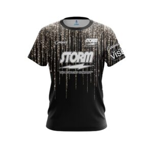 Storm Sarah Wille Festive Confetti Stars CoolWick Bowling Jersey