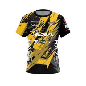 900 Global Sean Rash Gold Grunge Replica CoolWick Bowling Jersey
