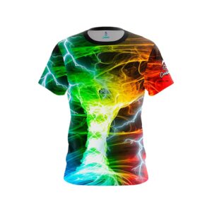 Electrical Tornado Rainbow CoolWick Bowling Jersey