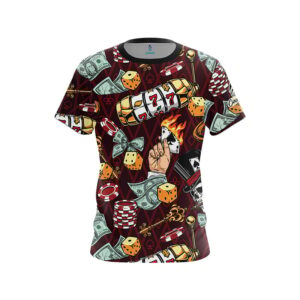 Fortune and Flames CoolWick Bowling Jersey
