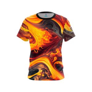 Melting Volcano CoolWick Bowling Jersey