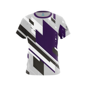 Mid Lane Purple CoolWick Bowling Jersey