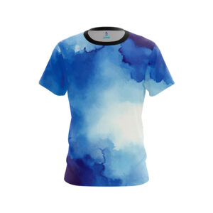 Watercolor CoolWick Bowling Jersey