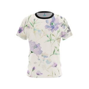 Flower Lilies CoolWick Bowling Jersey