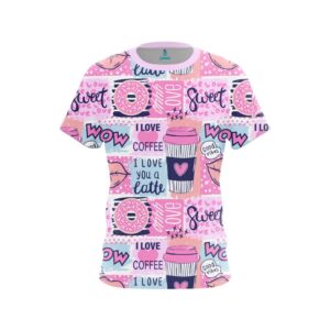 Coffee Love CoolWick Bowling Jersey