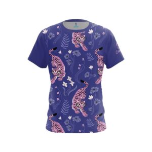 Floral Tiger CoolWick Bowling Jersey