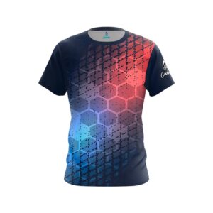 Grunge Sport Hex CoolWick Bowling Jersey