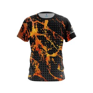 Flame Geometric Graffiti CoolWick Bowling Jersey