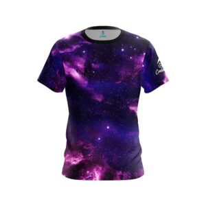 Purple Nebula CoolWick Bowling Jersey