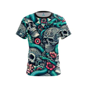 Skull Snakes CoolWick Bowling Jersey