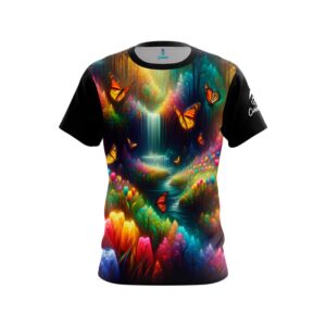 Social Butterfly CoolWick Bowling Jersey