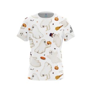 Spooky Ghosts CoolWick Bowling Jersey