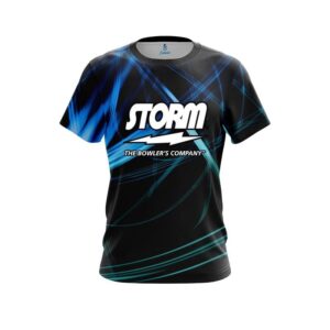 Aqua Swirl CoolWick Bowling Jersey