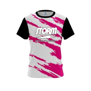 Athlete Bolt Pink CoolWick Bowling Jersey