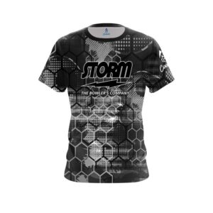 Blackout Honeycomb CoolWick Bowling Jersey
