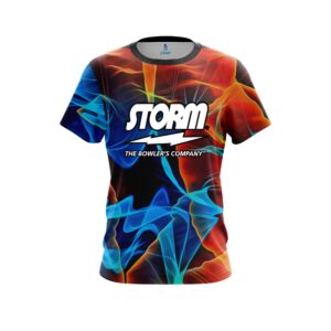 Cloudy Smoke CoolWick Bowling Jersey