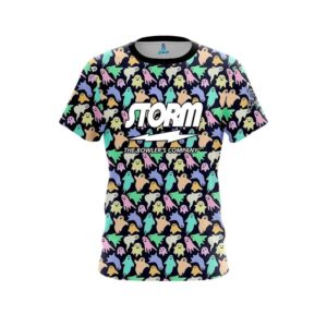 Colorful Ghosts CoolWick Bowling Jersey