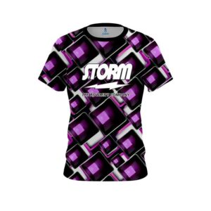 Conception Purple CoolWick Bowling Jersey