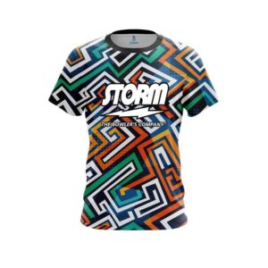 Crazy Maze CoolWick Bowling Jersey