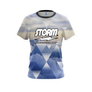 Storm Diamond Clouds CoolWick Bowling Jersey