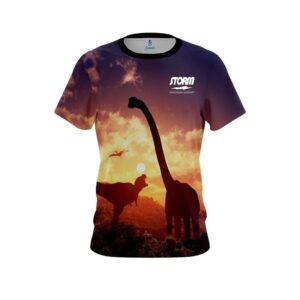 Dinosaur Forest Escape CoolWick Bowling Jersey