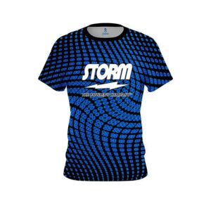 Dyanamic Flux Blue CoolWick Bowling Jersey