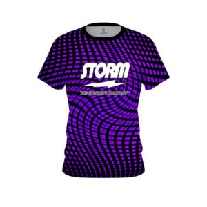 Dyanamic Flux Purple CoolWick Bowling Jersey