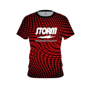 Dyanamic Flux Red CoolWick Bowling Jersey