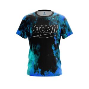 Blue Flame CoolWick Bowling Jersey