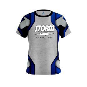 Iron Blue CoolWick Bowling Jersey