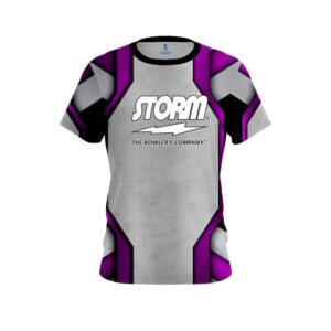 Iron Purple CoolWick Bowling Jersey