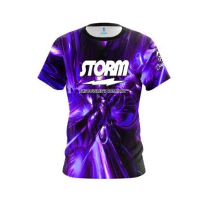 Liquid Plasma Purple CoolWick Bowling Jersey
