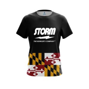 Maryland Flag CoolWick Bowling Jersey