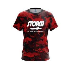 Military Red CoolWick Bowling Jersey