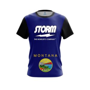 Storm Montana Flag CoolWick Bowling Jersey