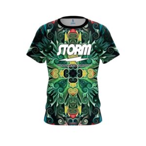 Mosaic Bloom CoolWick Bowling Jersey