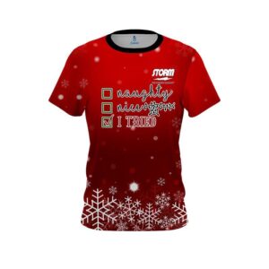 Naughty Or Nice CoolWick Bowling Jersey