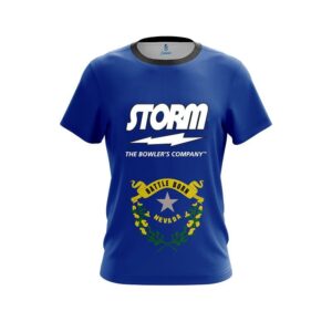 Nevada Flag CoolWick Bowling Jersey