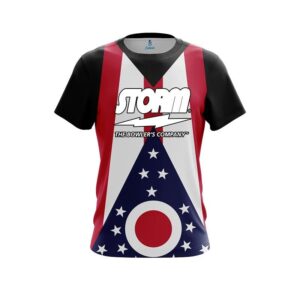 Ohio Flag CoolWick Bowling Jersey