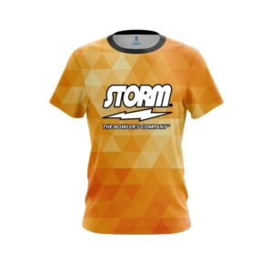 Orange Triangle CoolWick Bowling Jersey
