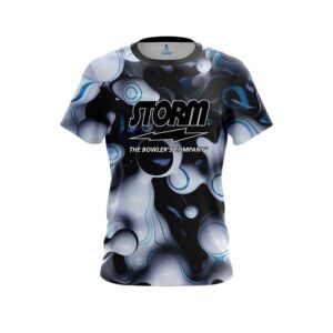 Paint Swirl Blob CoolWick Bowling Jersey