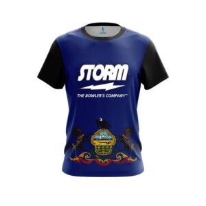 Pennsylvania Flag CoolWick Bowling Jersey
