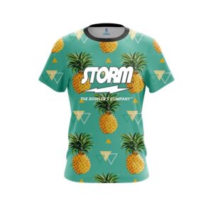 Tropical Pineapple CoolWick Bowling Jersey