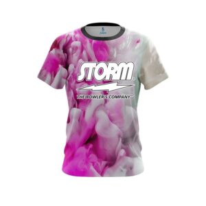 Pink Clouds CoolWick Bowling Jersey