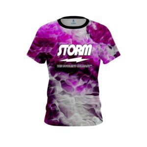 Pink Marble Onyx CoolWick Bowling Jersey