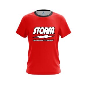 Red CoolWick Bowling Jersey