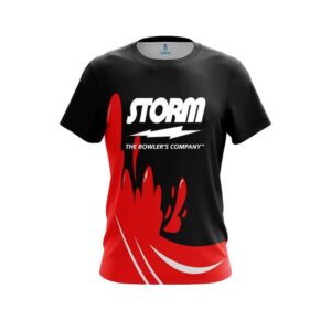 Red Splash CoolWick Bowling Jersey