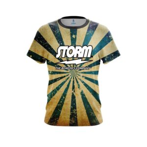 Retro Grunge 2 CoolWick Bowling Jersey