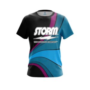 Retro Swirl CoolWick Bowling Jersey